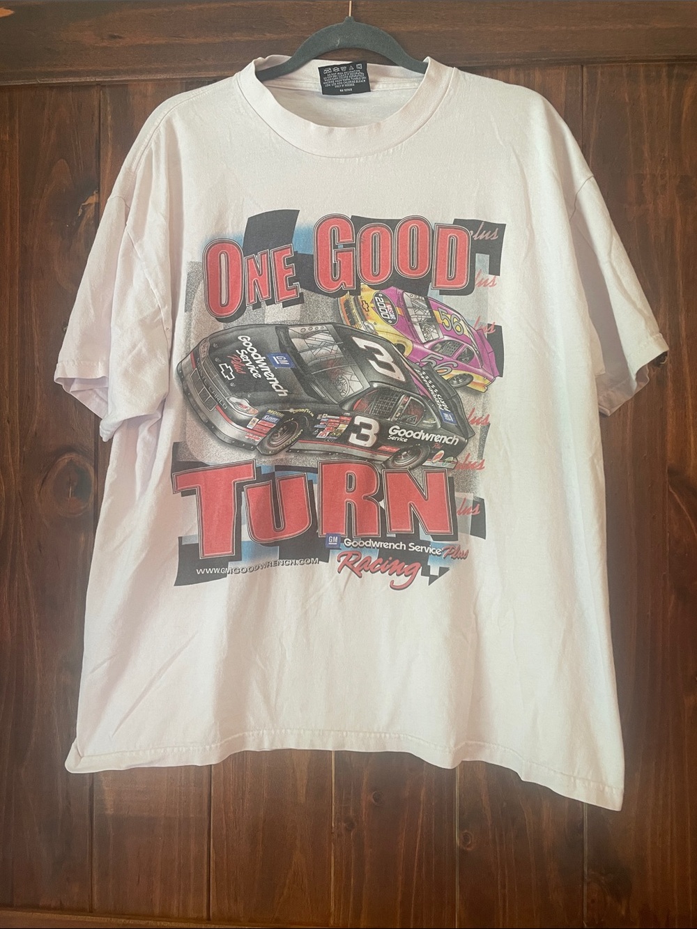 Vintage 2000 Dale Earnhardt Chase Authentics Racing Tee Graphics Front and Back